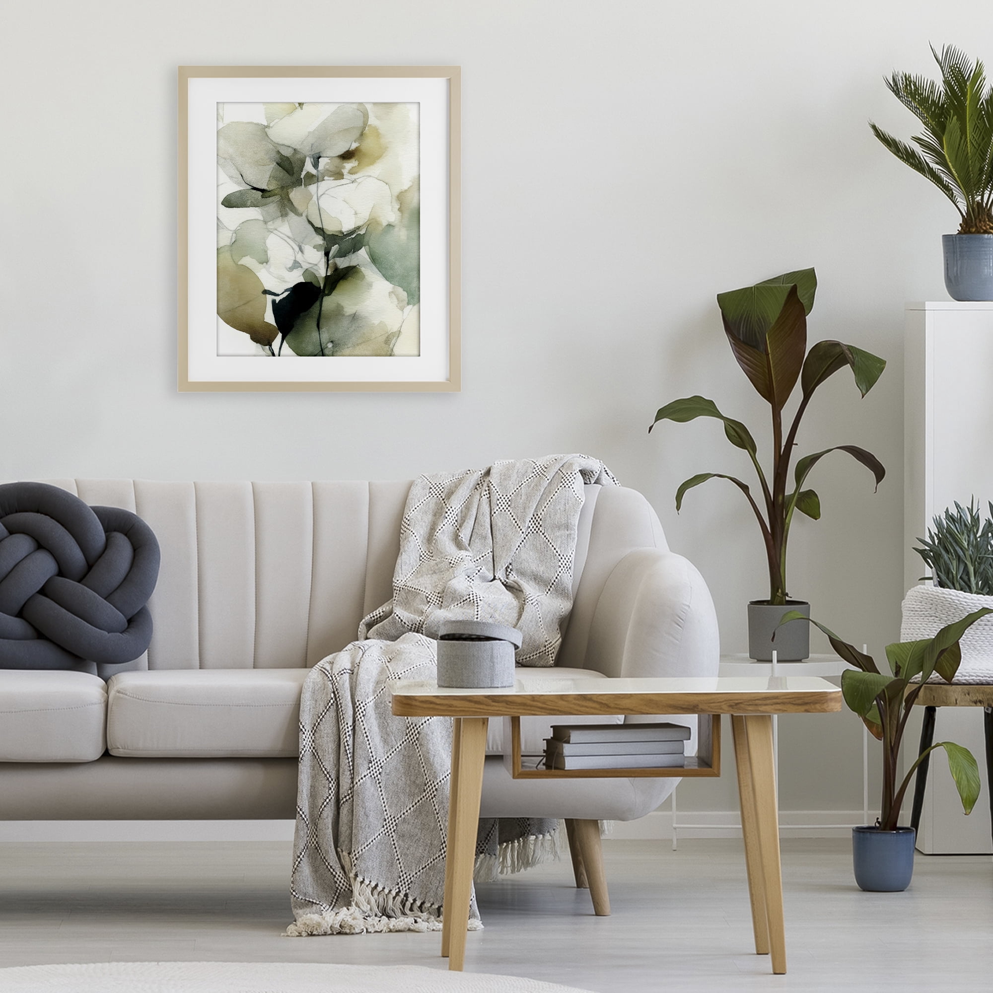Stupell Industries Floral Branches in Motion Birch Framed Print Under Glass, design by Svetlana Aleynikova