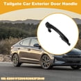 thumbnail image 2 of Manija de Puerta Exterior del Lado Derecho del Auto Unique Bargains No.82661F2200 para Hyundai Elantra Eco, Limited, SE, Sport, Value Edition 2017 Negro ABS 1 Juego, 2 of 6