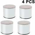 thumbnail image 1 of 4 Home Care Table Riser Pads, Round White 40x52mm, 1 of 5