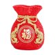 thumbnail image 3 of Estatua decorativa de jarrón con bolsa de bendición Feng Shui de Año Nuevo Chino ligera Rojo Macarena Cesta china, 3 of 8