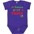 thumbnail image 3 of Inktastic Truck Future Driver Boys Baby Bodysuit, 3 of 5