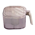 thumbnail image 2 of Abbracc Seasoning Box 4 Grids Dustproof Easy to Refill Spice Dispenser Condiment Container for Sugar Restaurant Dining Room Home Gray, 2 of 9