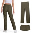 thumbnail image 3 of Uniform Pants For Boys Pull On Chino Pants With Pockets Straight Pants Gold Uniform Pants Boys Boys Back To School Clothes Boys Pants 15-16 Years, 3 of 5