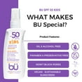 thumbnail image 3 of Bu Sunscreen - Bu SPF 50 Alcohol-Free KIDS Fragrance-Free Spray, 3 of 5