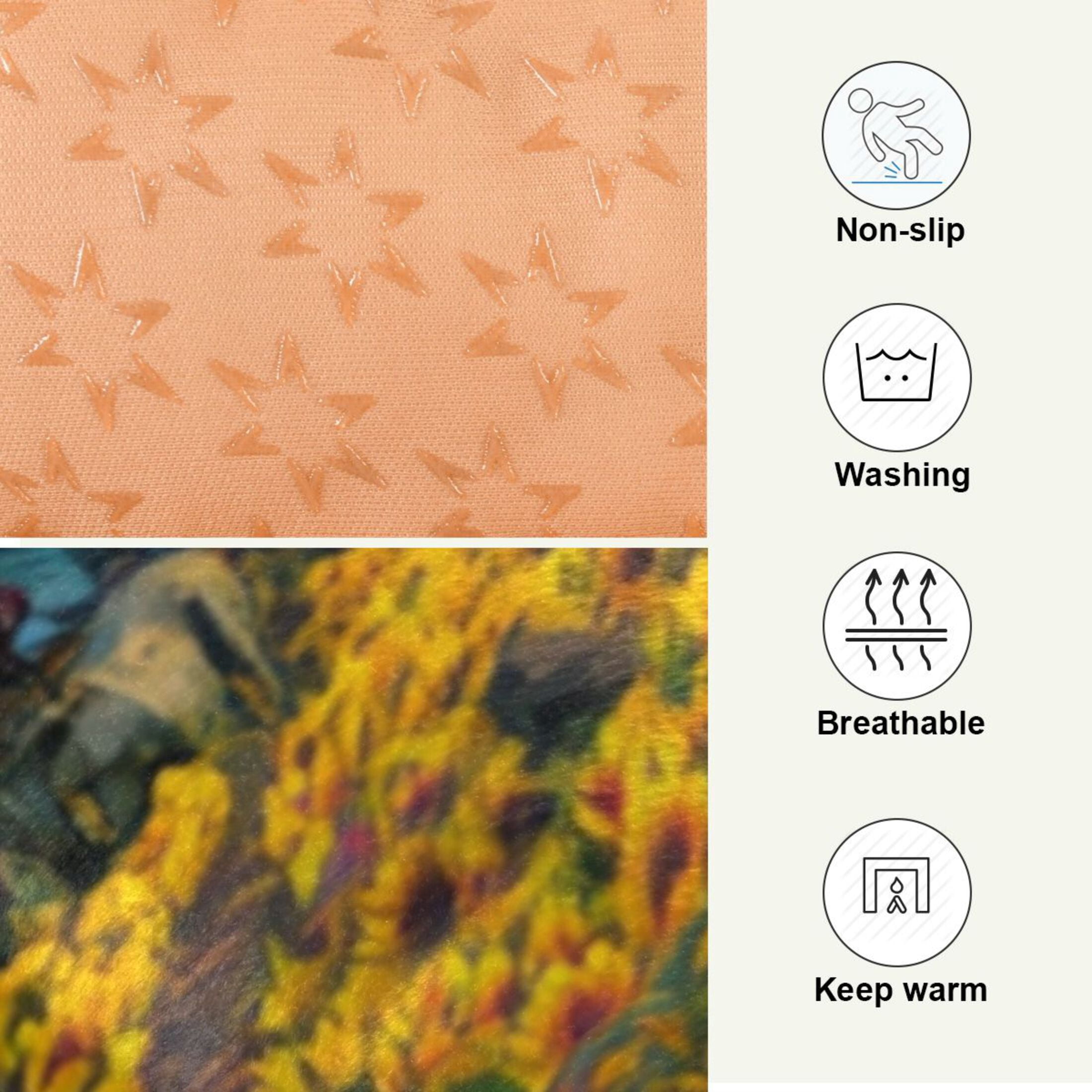 Qxltty Sunflower Field Ped Pad Wear-resistant and Hard to Bite Through Sleeping Pad for Small Medium Large Dogs Winter Pet Bed 36×24in