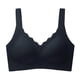 thumbnail image 5 of Sujetador sin aros y sin costuras con relleno y escote festoneado para mujer: bralette suave y cómodo sin aros, cobertura total, informal y sexy, 5 of 5