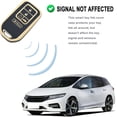 thumbnail image 4 of Key Fob Cover Compatible with Honda Accord Civic CRV Pilot Ridgeline Odyssey Passport Keychain Case Holder Protector,Black, 4 of 6