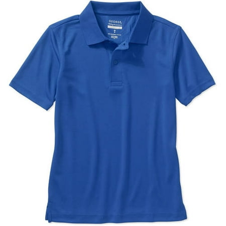 George School Uniform Boys Short Sleeve Performance Polo Shirt