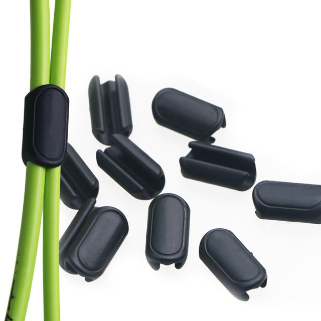 10PCS Mountain Road Folding Fixed Gear Bicycle Brake Transmission Line Cable Frame U Shape Buckle Base