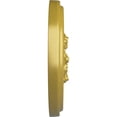 thumbnail image 4 of Ekena Millwork 14 1/2"OD x 2 3/4"P Katheryn Ceiling Medallion (Fits Canopies up to 2 1/8"), Hand-Painted Rich Gold, 4 of 6