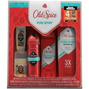 Old Spice High Endurance Pure Sport Gift Set with Bonus Sports Illustrated Magazine Subscription