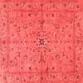 thumbnail image 1 of Ahgly Company Indoor Square Persian Red Traditional Area Rugs, 3' Square, 1 of 4