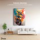 thumbnail image 3 of Cuadro Decorativo Canvas Revolution Biker Skeleton 60x90, 3 of 5