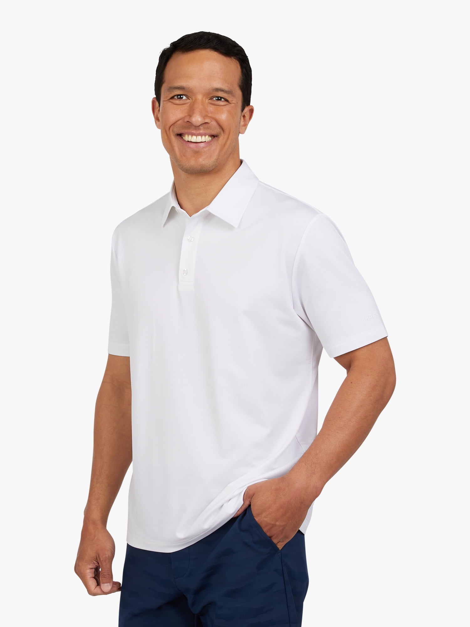 Chaps Men's & Big Men's Everyday Performance Golf Polo, Sizes S-3XL