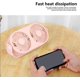 thumbnail image 2 of Pink Usb Desk Fan Mini Quiet Desktop Fan With 3 Adjustable Speeds Small Electric Fan For Office Home Car Traveling 23x12x5cm (pink 1pc), 2 of 5