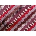 thumbnail image 5 of oneOone Cotton Poplin Crimson Red Fabric Patchwork Sewing Craft Projects Fabric Prints By Yard 56 Inch Wide, 5 of 5