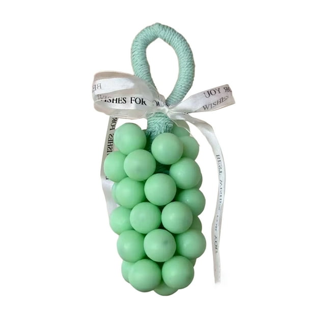 Visland Handmade Grape Cluster Soap on A Rope Natural Ingredients Aromatic Soaps for Washing Hands Decorative Grapes Soaps