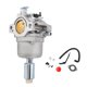 thumbnail image 1 of Carburador De Cortacésped, Repuesto De Carburador De Cortacésped De Aluminio De Fácil Instalación Para 697190 697141 287707 Para 287776 287777 310707, 1 of 7