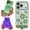 Green, variant on Vibrant LED Bowknot Phone Case – Incoming Call Flash Light Up Case for iPhone 13/14/15/16/17 Pro/Pro Max, Cute Glowing Coquette Aesthetic, No Charging Needed