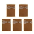 thumbnail image 2 of Abbracc Lace Paper Wedding Invitation Cards Letters With Envelopes Pack Of 5pcs, 2 of 7