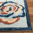 thumbnail image 3 of SAFAVIEH Metro Mariam Floral Area Rug, Blue/Ivory, 8' x 10', 3 of 8