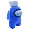 thumbnail image 2 of Among Us 6" Plush - Blue with Toilet Paper, 2 of 3