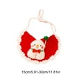 thumbnail image 3 of Hometravel Knitted Pet Scarf Accessory, Christmas Theme Warm Collar, Handmade Decoration for Dog and Cat Holiday Attire, 3 of 6