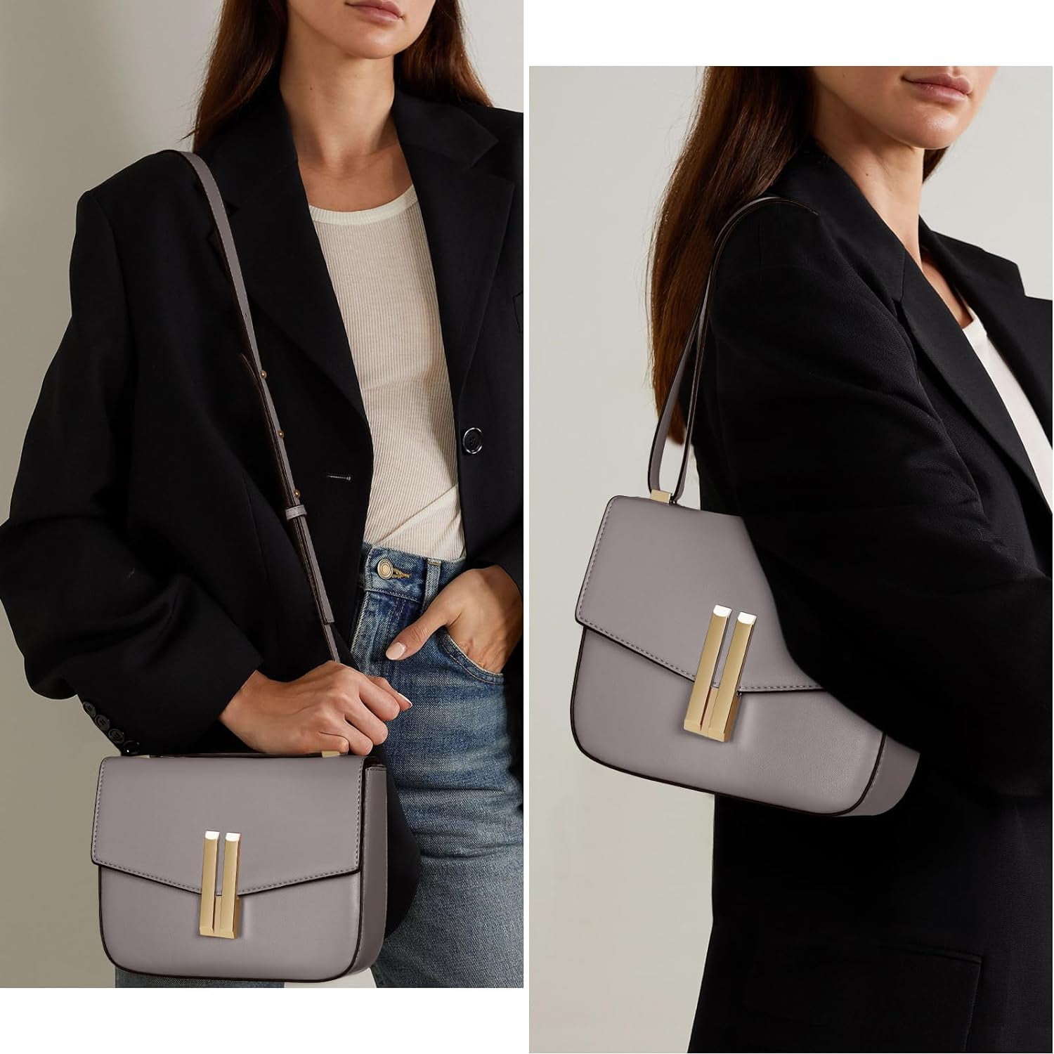Juoxeepy Small Crossbody Bags for Women Shoulder Bags Trendy Shoulder Purse Satchel Handbag with Flap Closure