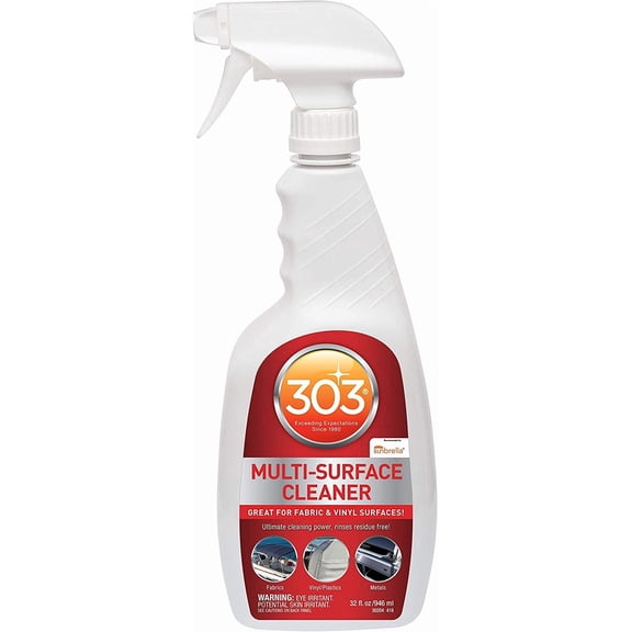 303 Marine Multi-Surface Cleaner Spray - Safely Cleans Water Safe Surfaces - 32 fl oz