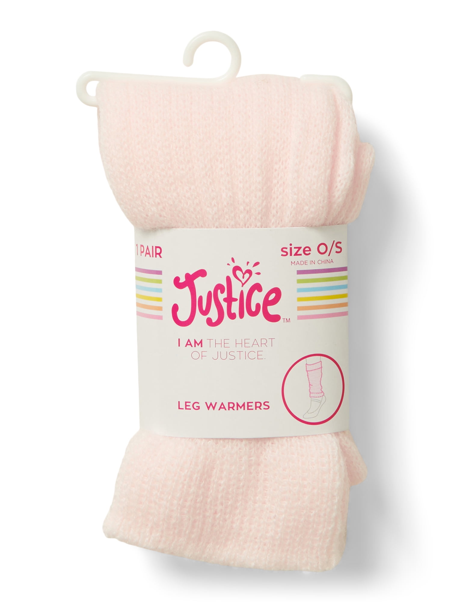 Justice Girls Lightweight Legwarmer, 1-Pack, One Size Fits Most