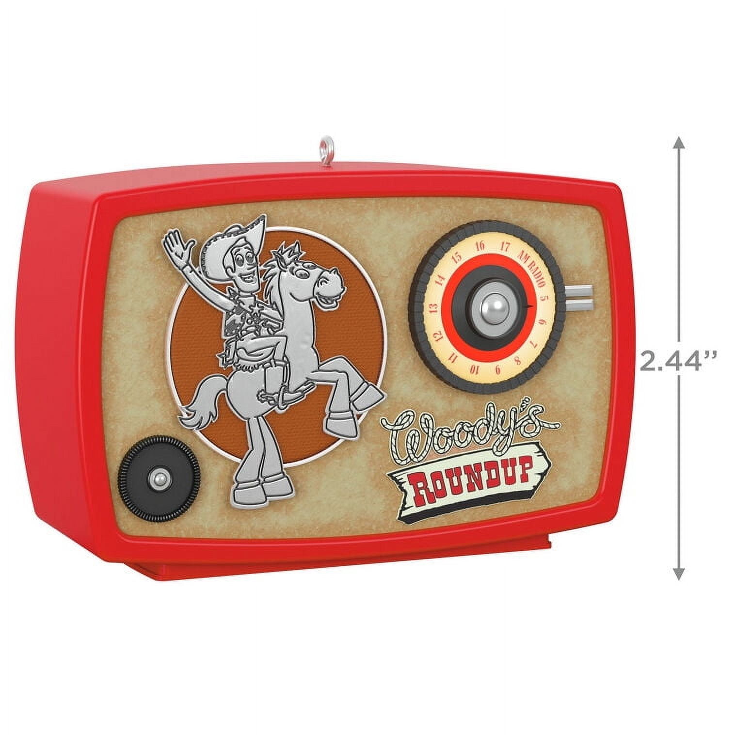 2024 Woody's Roundup Radio (Toy Story) Hallmark Keepsake Ornament