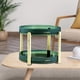 thumbnail image 3 of Organizador de maquillaje giratorio de 360 ​​grados, estante de especias de gran capacidad para almacenamiento Verde, 3 of 6
