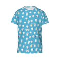 thumbnail image 4 of Wukai Cute Healthy Teeth Youth Unisex Short Sleeve T-Shirt for Boys, Girls, Teens, and Kids-X-Small, 4 of 7