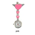 thumbnail image 2 of Minnieouse Reloj de bolsillo femenino Aleación de zinc Patrón de dibujos animados Ropa Colgando Relojes de guardería Reloj de tiempo colgante Relojes Rosa, 2 of 5