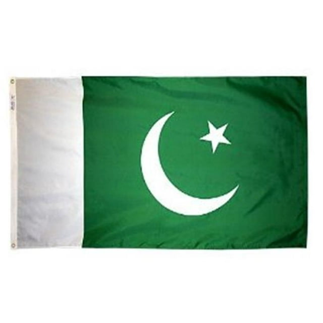 Annin Flagmakers 196517 Drapeau du Pakistan Nyl-Glo 3 Pi x 5 Pi
