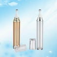 thumbnail image 6 of Raindrops 2Pcs 20ml Roller Ball Bottles Eye Cream Rolling Bottles Cosmetics Container (Golden, White), 6 of 8