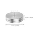 thumbnail image 2 of FRCOLOR 4 Pcs Rotating Cake Turntable Aluminum Alloy Base, Cake Spinner For Precise Baking And Decorating Base Ideal For Cakes Cookies And Bread, 2 of 7