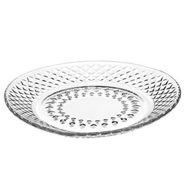 libbey montclair glass salad plates (set of 12), clear