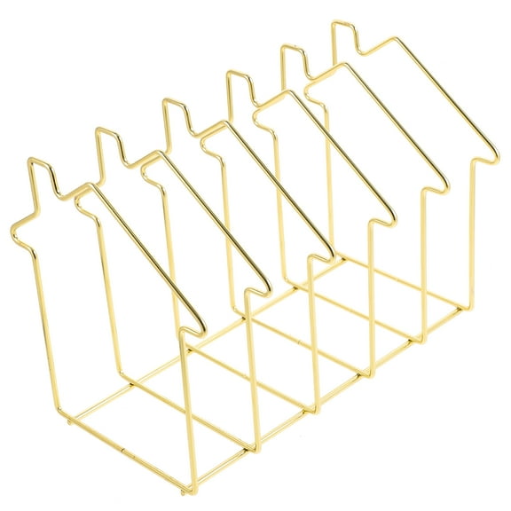 HOOWIFFY File Holder Desktop Organizer Rack Iron 1Pcs