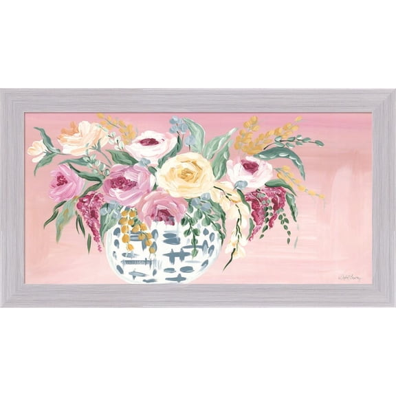 Great Art Now Spring Florals II by April Chavez, Framed Wall Art, 26.75W x 15H