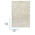 thumbnail image 3 of Livabliss x Becki Owens Marlene Vintage Medallion Area Rug,3'10" x 5'7",Sage/Off-White, 3 of 6