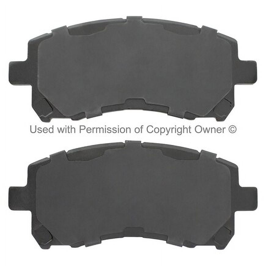 Mpa Electrical 1002-0721M Quality Built Work Force Heavy Duty Brake Pads W/