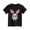 Black, variant on Girls Easter T Shirts Rabbit Print- Soft Crewneck Short Sleeve Cute Kids Clothes Black Size 2-14 T