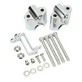 thumbnail image 2 of Chrome Handlebar Riser Clamp Chrome CNC Aluminum Alloy for R18 Classic Motorcycle 2020‑2021 Silver, 2 of 22