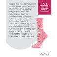 thumbnail image 7 of MeMoi Sweet Treats Cake Bamboo Blend Crew Novelty Socks - Womens - Female, 7 of 7