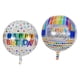 thumbnail image 2 of Globo de película de aluminio con impresión 4D de 22 pulgadas y temática de cumpleaños, para decoración de fiestas, 2 of 6