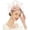 Pink, variant on Tea Party Fascinator Hat Pillbox Headband for Wedding Events