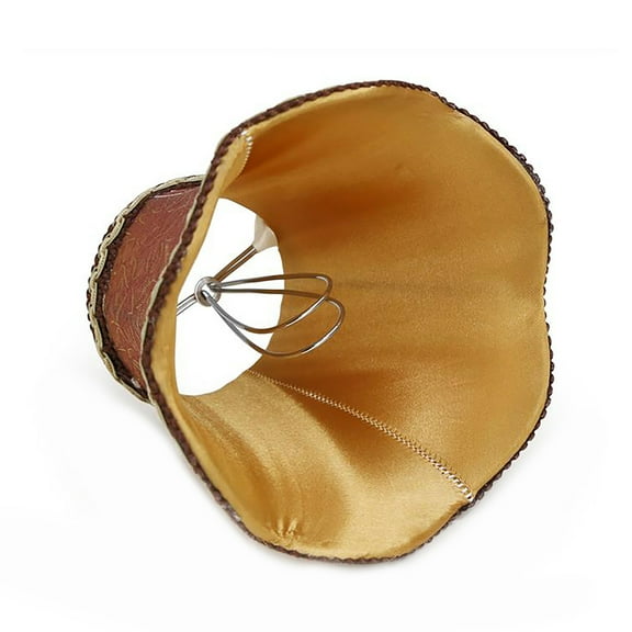 Acahhotxx Lamp Covers, 3 Pack Lamp Shades Clip On Lampshade Fabric Texture Soft Lighting Decors Elegant Lighting Accessories for Lighting