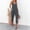 Dark Gray, variant on Idoravan Jumpsuit for Women Clearance Womens Fashion Summer Solid Pocket Casual Sleeveless Suspender Jumpsuit