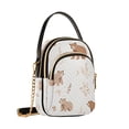 thumbnail image 7 of FORMRS Crossbody Bag for Women Quilted Travel Shoulder Cell Phone Purse with Chain Strap Handbag, Gray Bears, 7 of 7